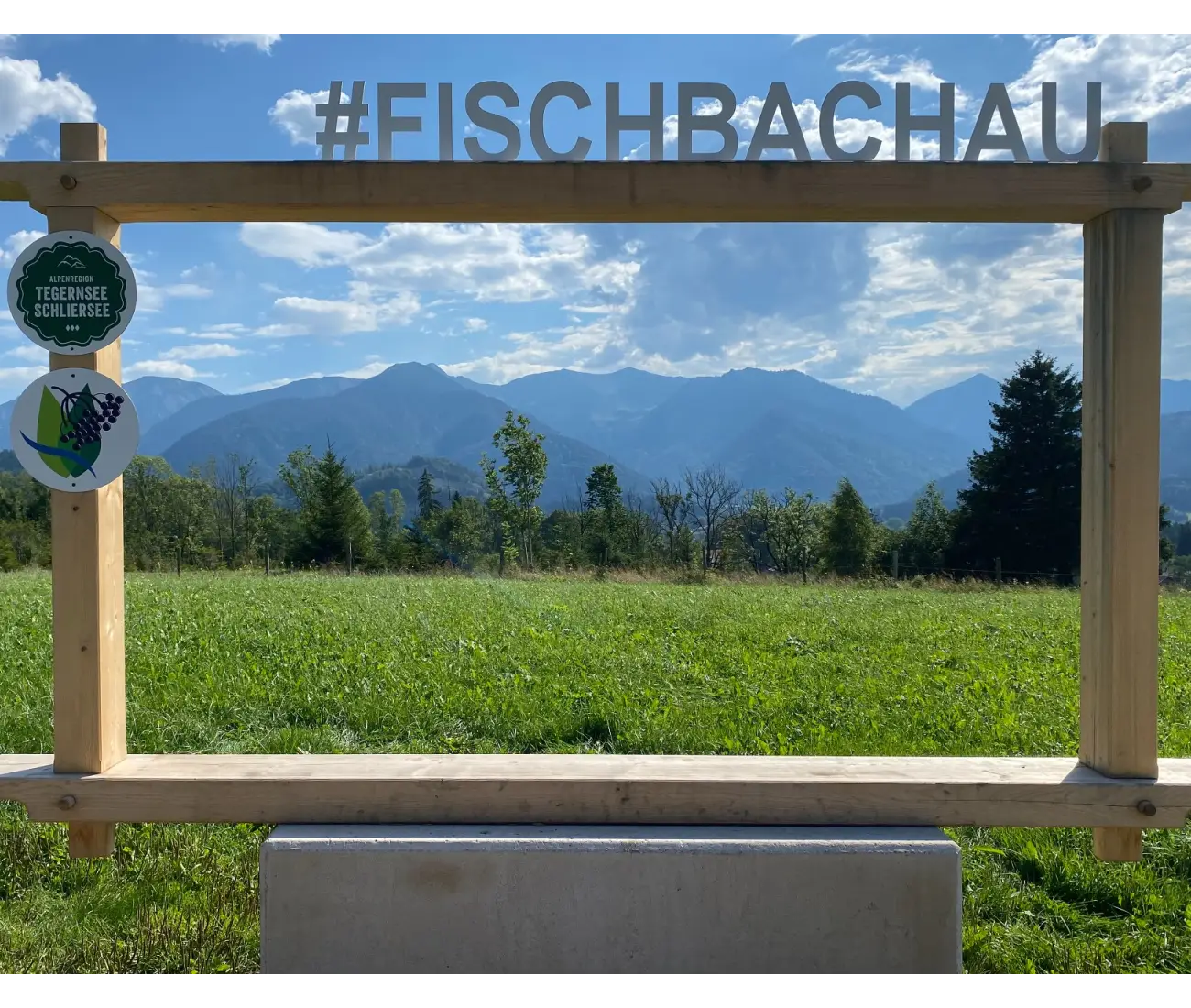 Willkommensschild Fischbachau